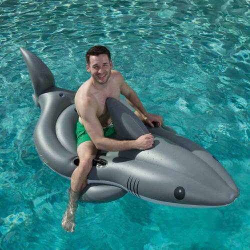 Giant Shark Pool Toy - Image 4