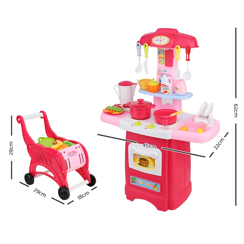 Kitchen Playset With Shopping Trolley - Image 2