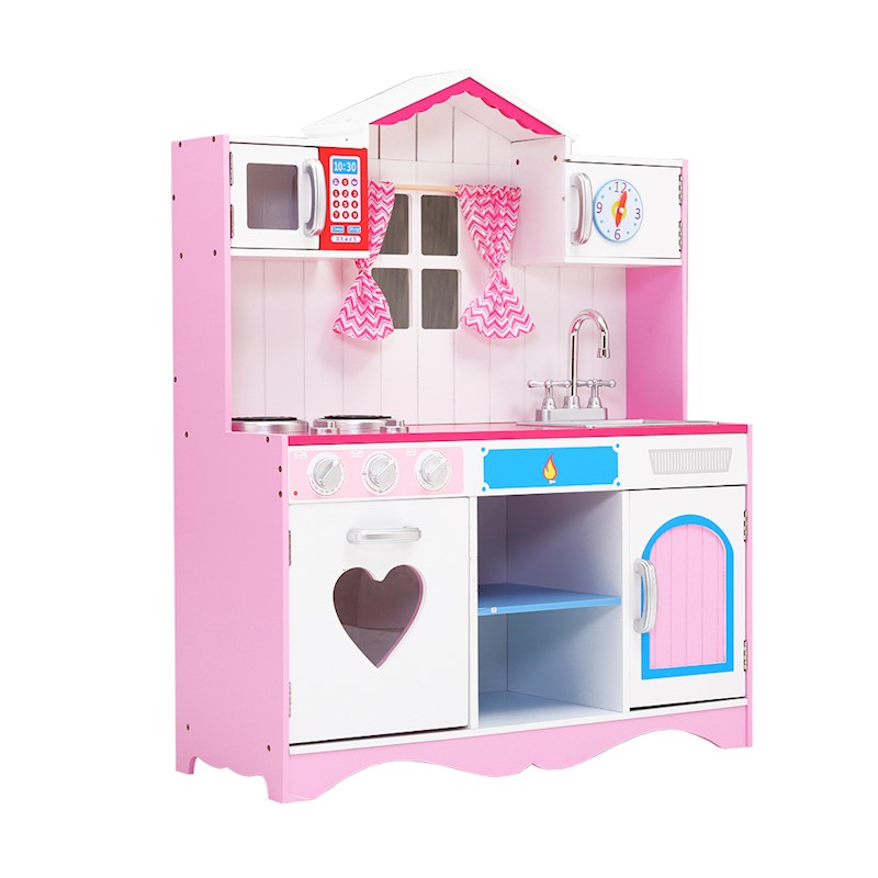 Kitchen Playset Wooden Dream Pink - Image 3