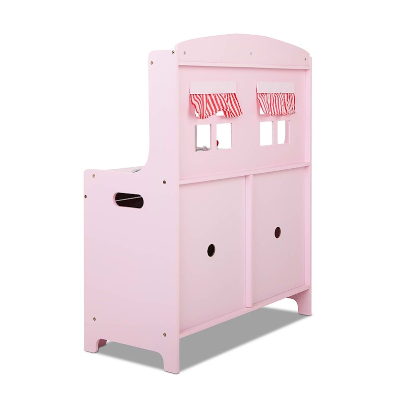 Kitchen Playset Wooden Pink Deluxe - Image 6