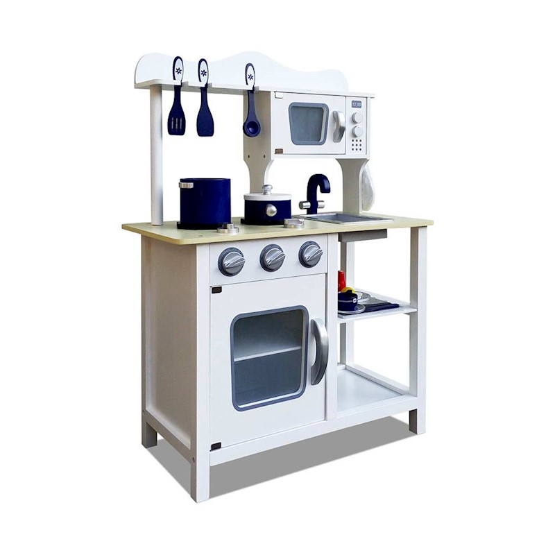 Kitchen Playset Wooden White