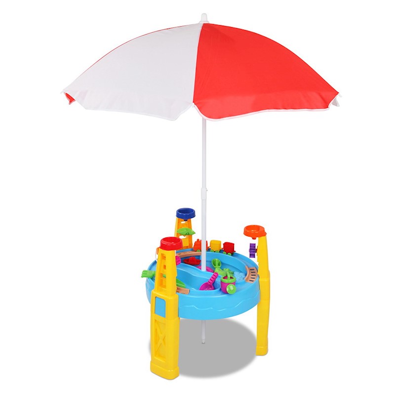 Sand & Water Table With Umbrella