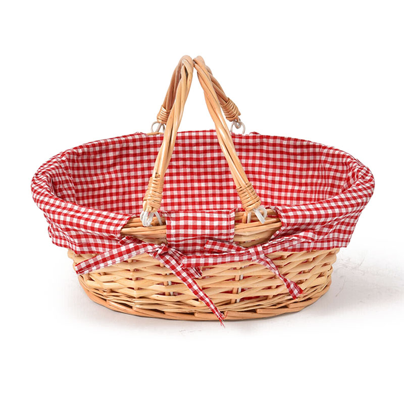Picnic Basket Wicker Hamper Deluxe