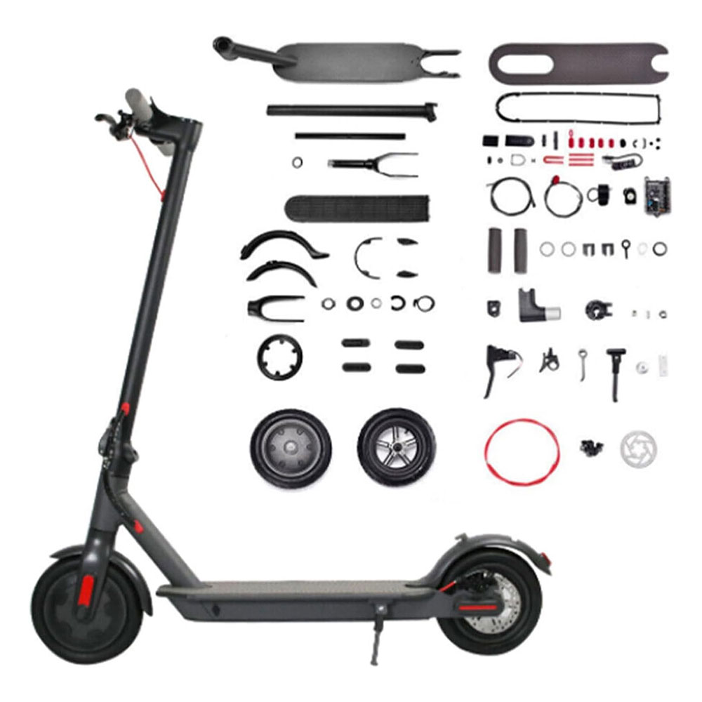 Electric Scooter 900W Silver - Image 3
