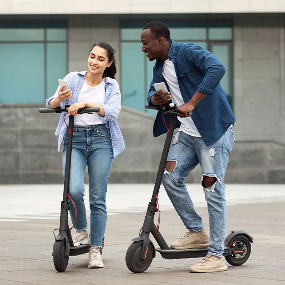 Electric Scooter 900W Silver - Image 8